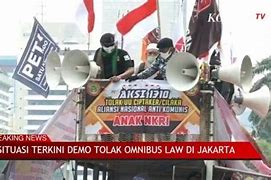 Situasi Demo Di Jakarta Hari Ini Live